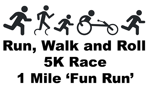 Run-Walk-Roll 5K Race and 1 Mile 'Fun Run' for the Kids